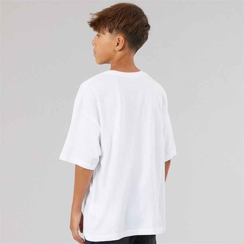 Drenge Heinrick t-shirt Bright White - Billede 2
