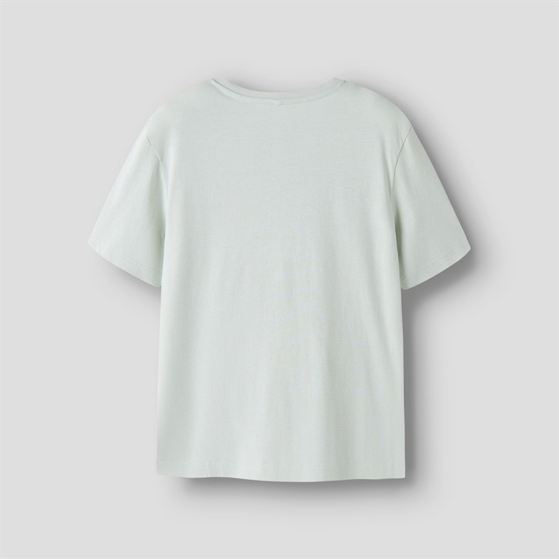 Drenge voto t-shirt Pale Aqua - Billede 2