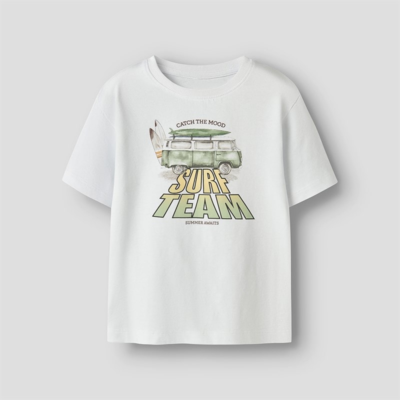 Drenge jayde t-shirt Bright White - Billede 1