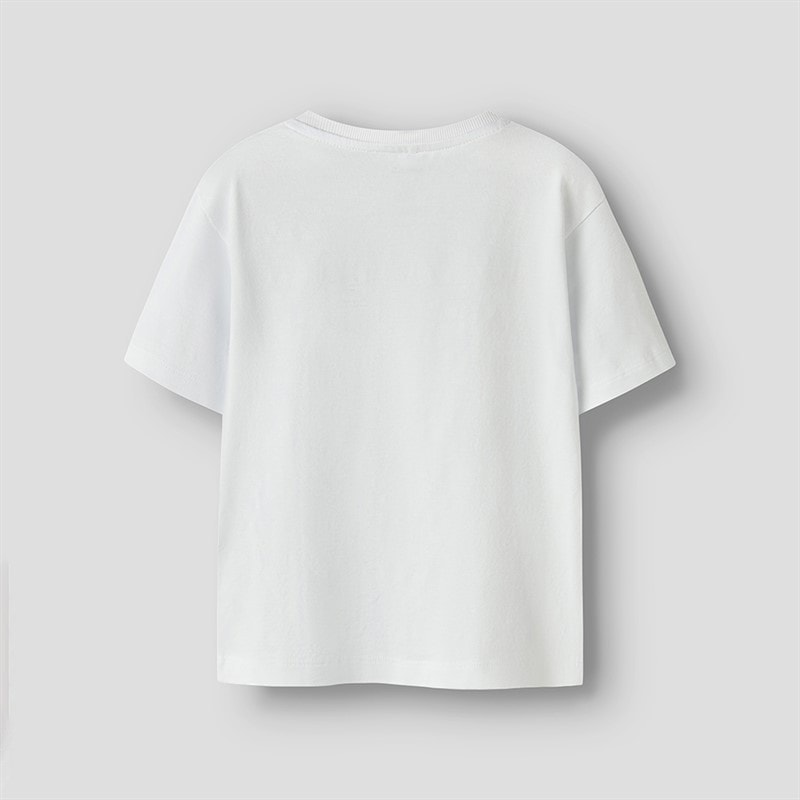Drenge jayde t-shirt Bright White - Billede 2