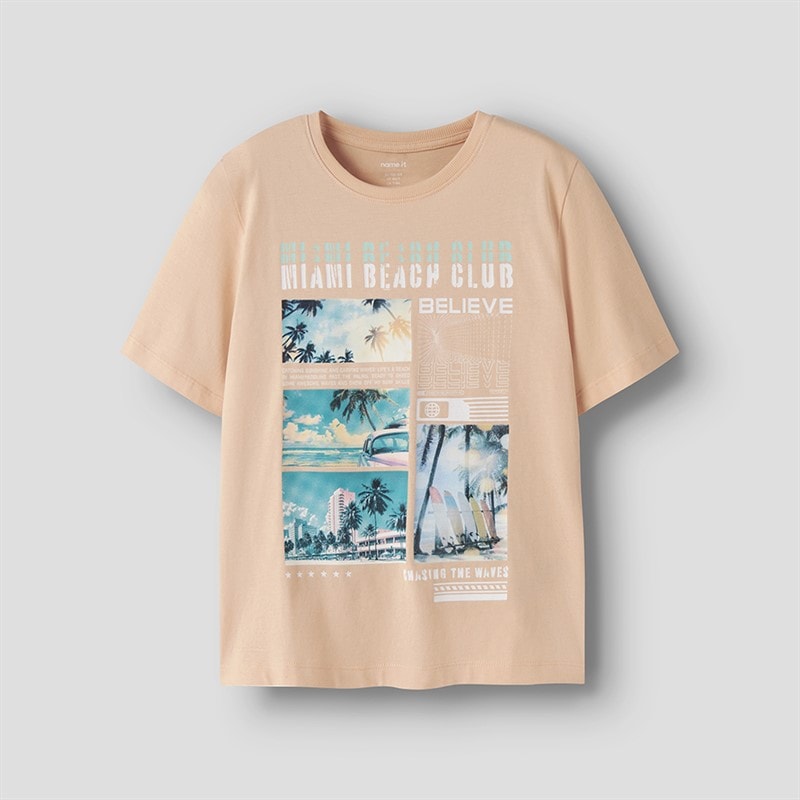 Drenge voto t-shirt Peach Fuzz - Billede 1
