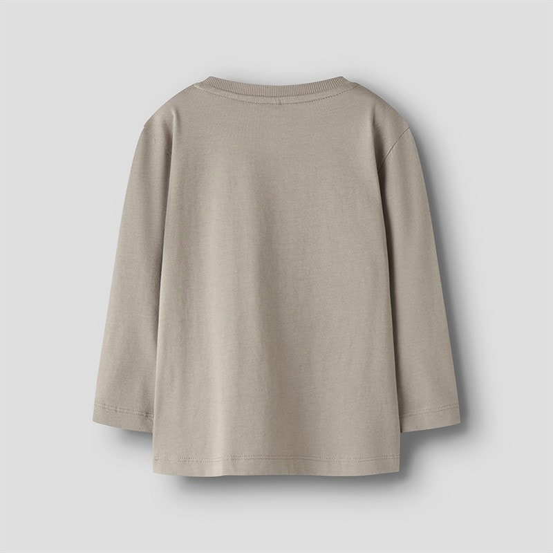 Drenge voto langærmet top Vintage Khaki - Billede 2