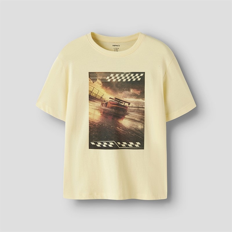 Drenge voto t-shirt Double Cream - Billede 1