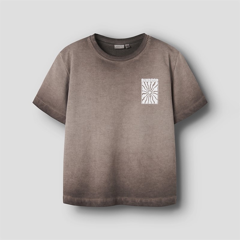 Name It Drenge hopin t-shirt - Chestnut