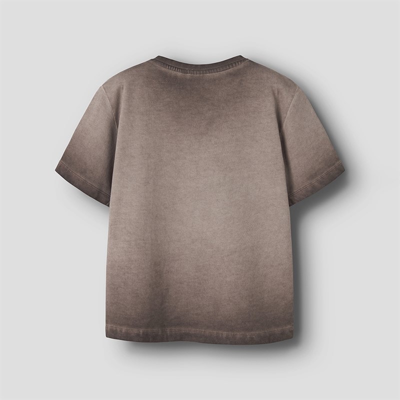 Drenge hopin t-shirt Chestnut - Billede 2