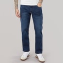Herre breeze straight fit jeans Stone Wash