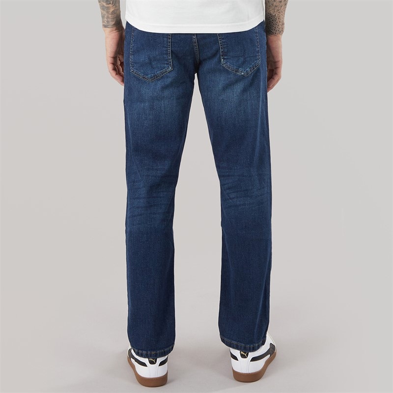 Herre breeze straight fit jeans Stone Wash - Billede 2