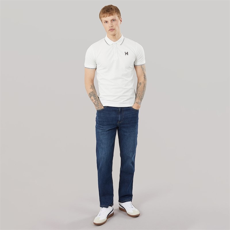 Herre breeze straight fit jeans Stone Wash - Billede 4