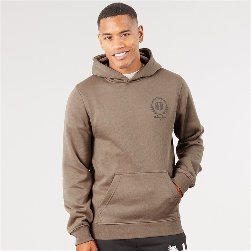Henleys Herre alston hættetrøje - Khaki