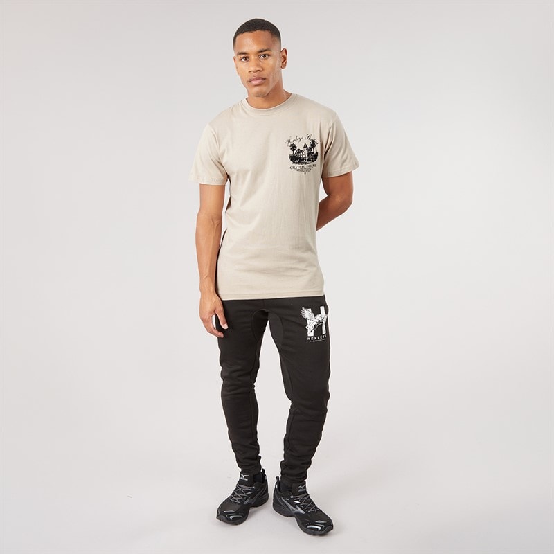 Herre chateau t-shirt Ecru - Billede 4