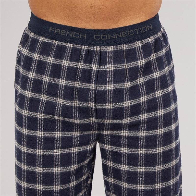 Herre FC flannelbukser Square Marine/Stone - Billede 3