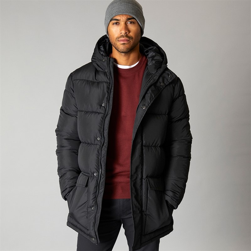 French Connection Herre parka row - Sort - Billede 1