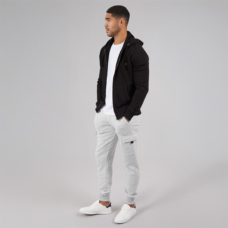 Herre fc cargo joggingbukser Light Grey Mel - Billede 3