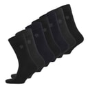 Herre syv-pak sokker FC4 Sort/Charcoal Melange