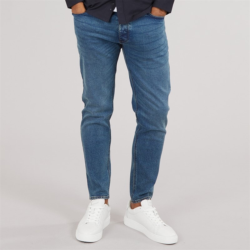 Herre tapered fit jeans IND23 - Billede 1