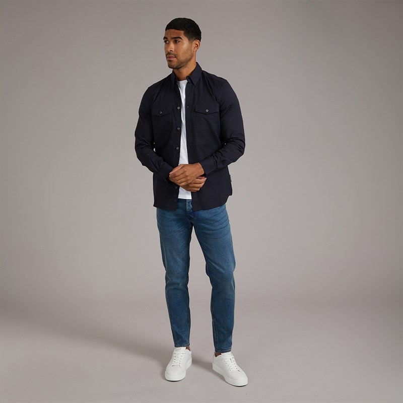 Herre tapered fit jeans IND23 - Billede 4