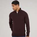 Herre cash half zip jumper Chateaux