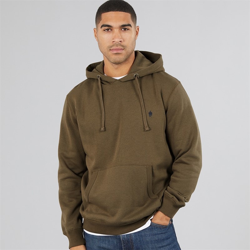 French Connection Herre FC hættetrøje - Khaki/Navy
