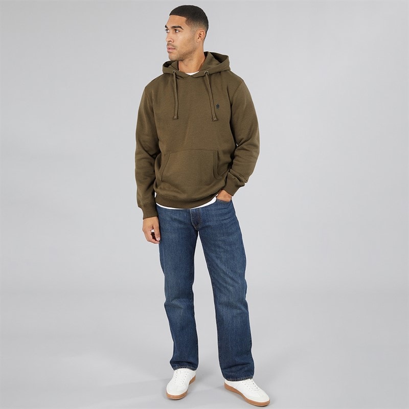Herre FC hættetrøje Khaki/Navy - Billede 4