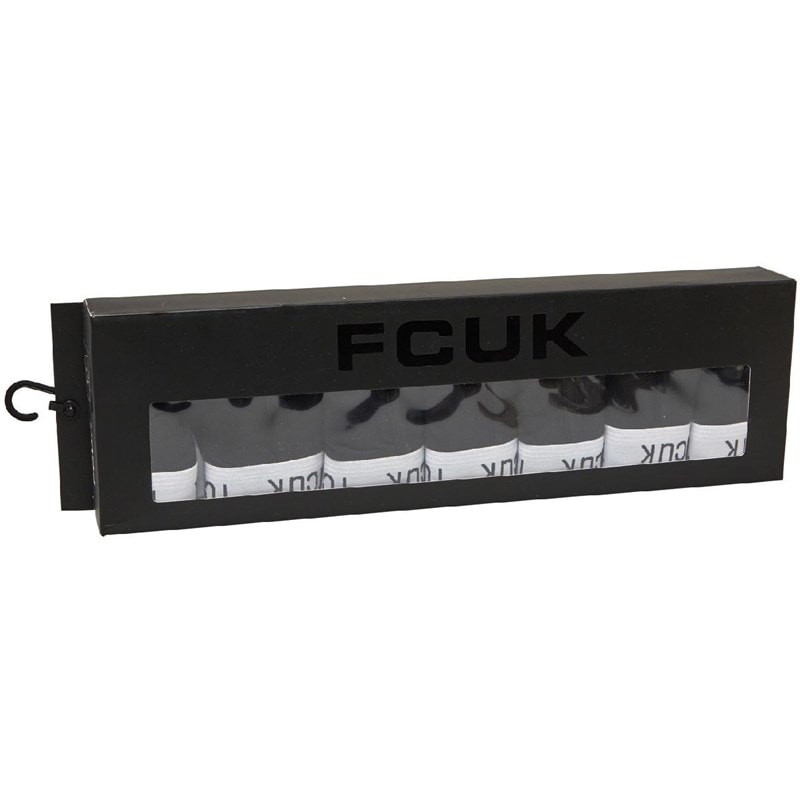 French Connection Herre FCUK syv pakke boxertrusser - FCUK 2 Sort - Billede 2