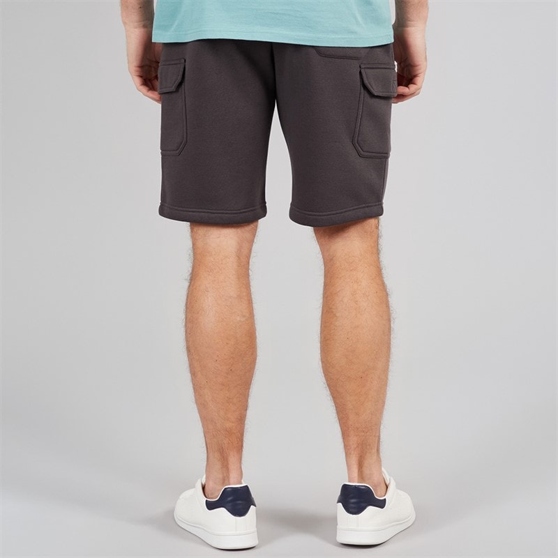 Herre fleece cargoshorts Charcoal - Billede 2