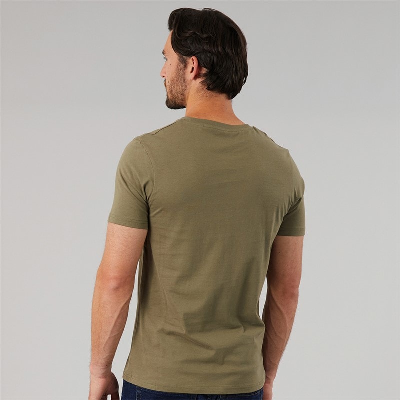 Herre t-shirt Dusty Olive - Billede 2