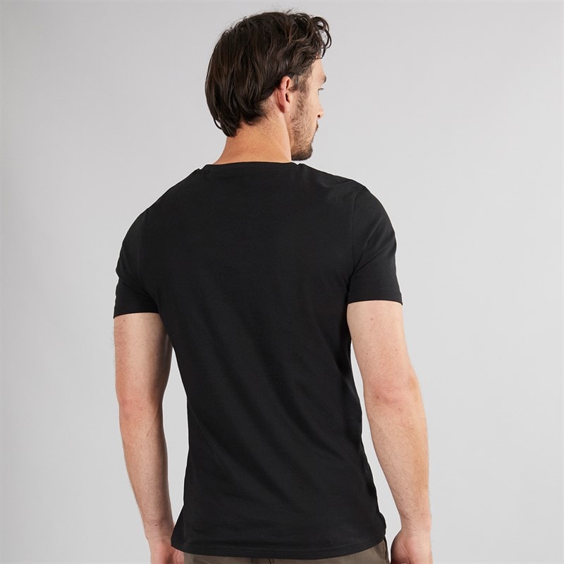 Herre t-shirt Sort - Billede 2