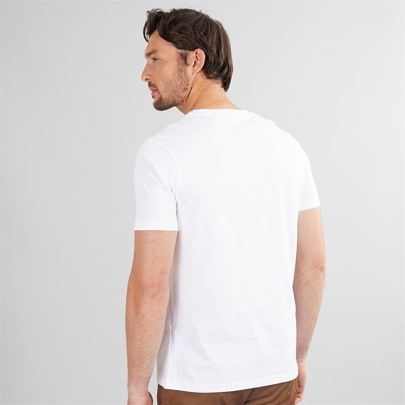 Herre t-shirt Hvid - Billede 2