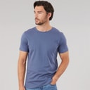 Herre t-shirt Vintage Indigo