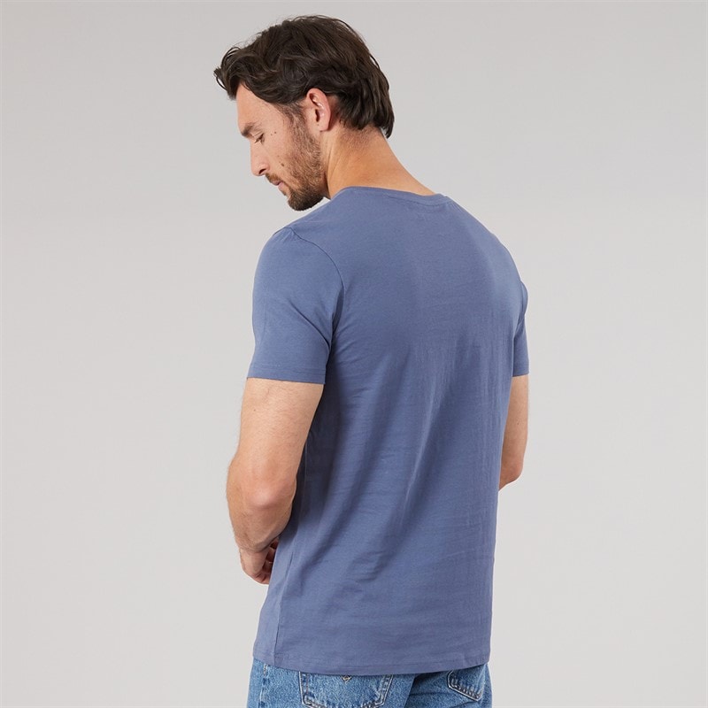 Herre t-shirt Vintage Indigo - Billede 2