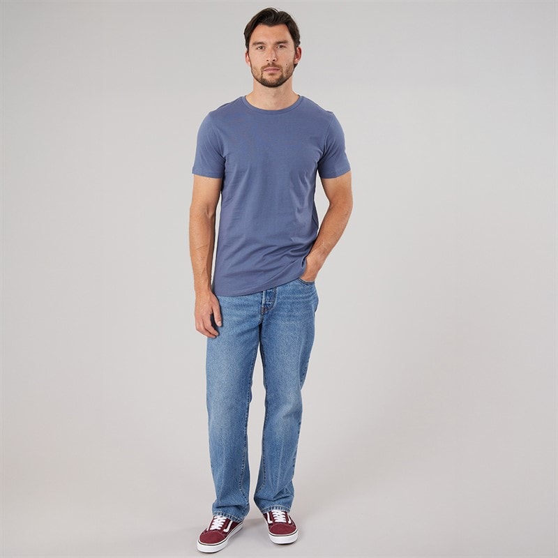 Herre t-shirt Vintage Indigo - Billede 3