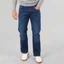 Herre bootcut denimjeans Dark Wash