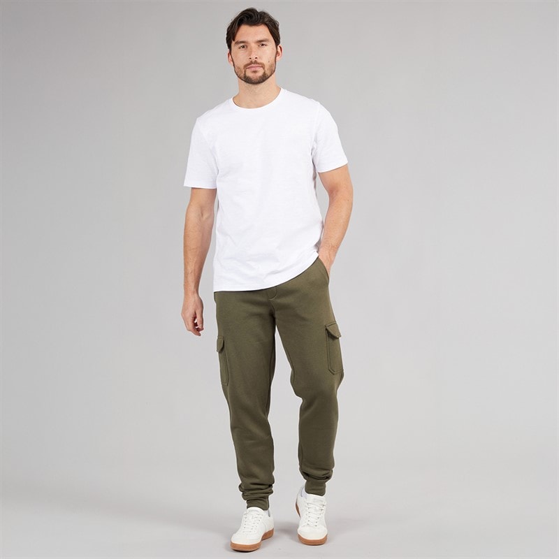 Herre cargo joggingbukser Khaki - Billede 4