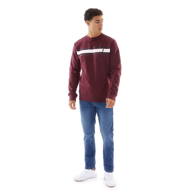 Herre sweatshirt Windsor Wine - Billede 3