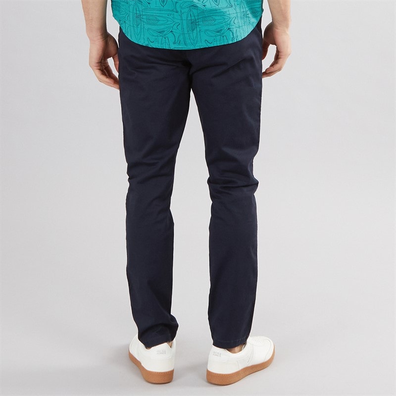 Herre slim fit chino bukser Marineblå - Billede 2