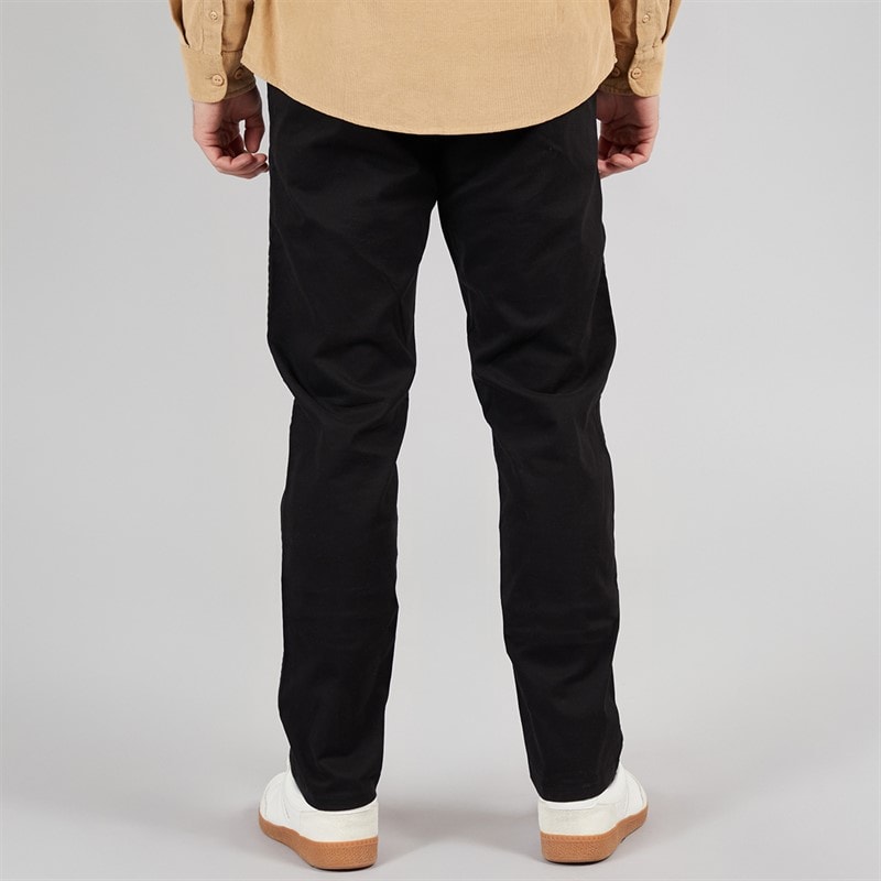 Herre slim fit chino bukser Sort - Billede 2