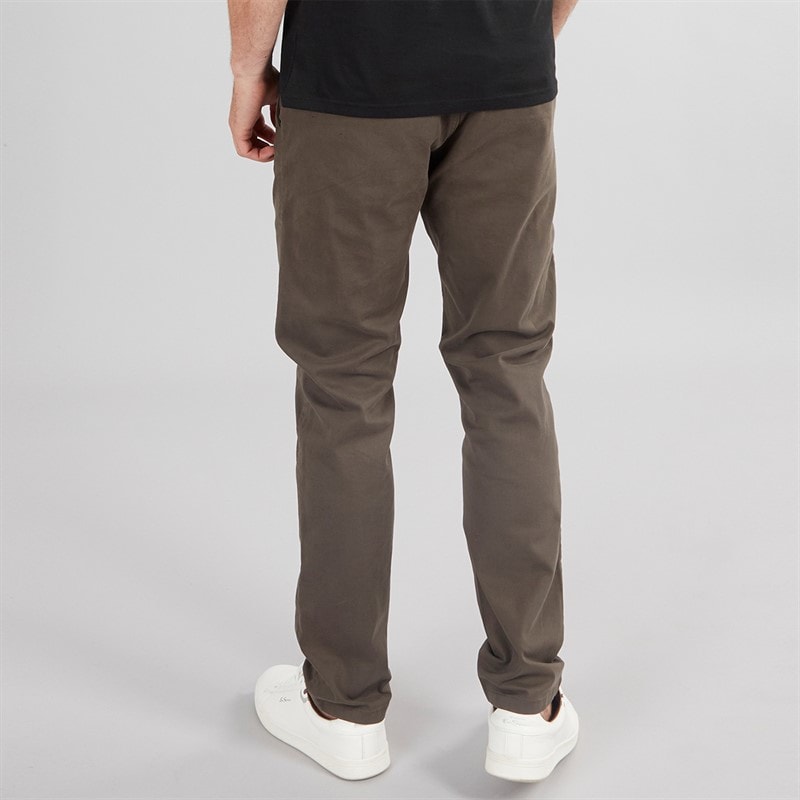 Herre slim fit chino bukser Charcoal - Billede 2