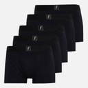 Herre fempak boxershorts Sort