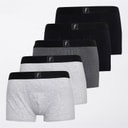 Herre fempak boxershorts Sort/Grå Pack