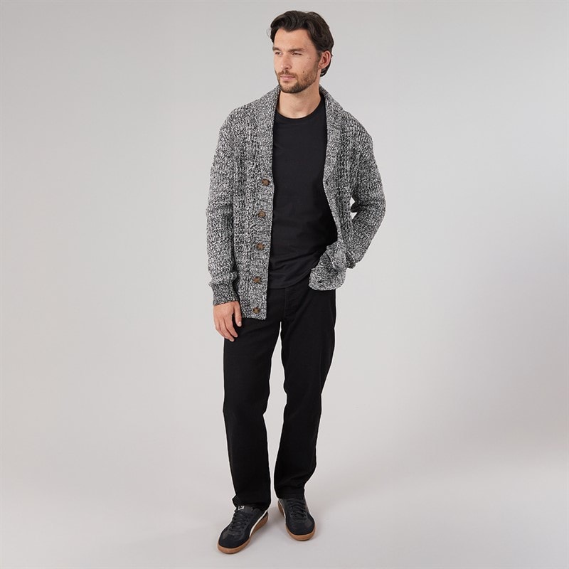Herre cardigan med sjalskrave Salt & Pepper - Billede 4