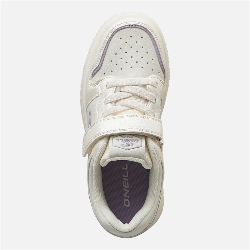 O'Neill Piger delilah træningssko - Off White/Hell Silver - Billede 4