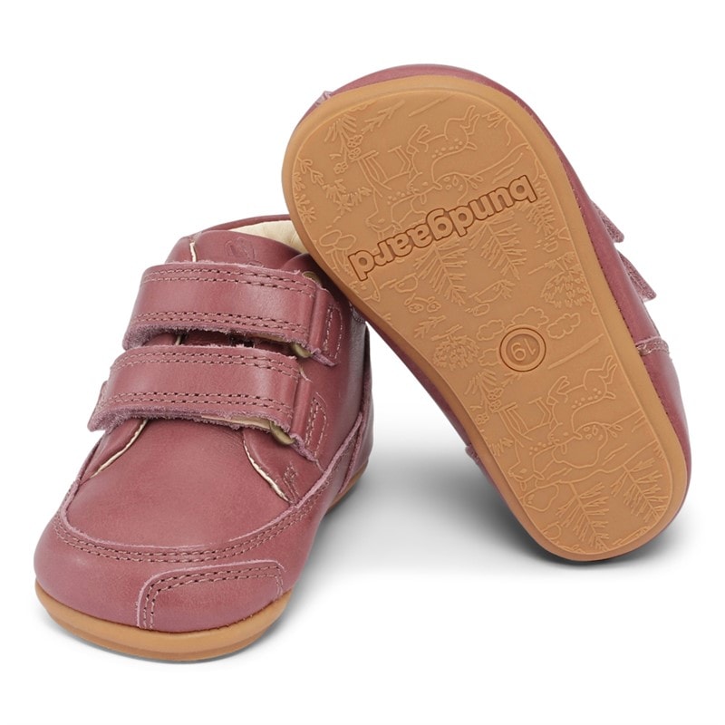 Bundgaard Spædbarn Piger prewalker II remsko - Dark Rose Ws - Billede 2