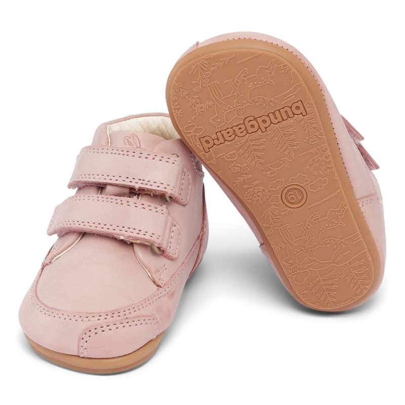 Bundgaard Spædbarn Piger prewalker II remsko - Old Rose Ws - Billede 2