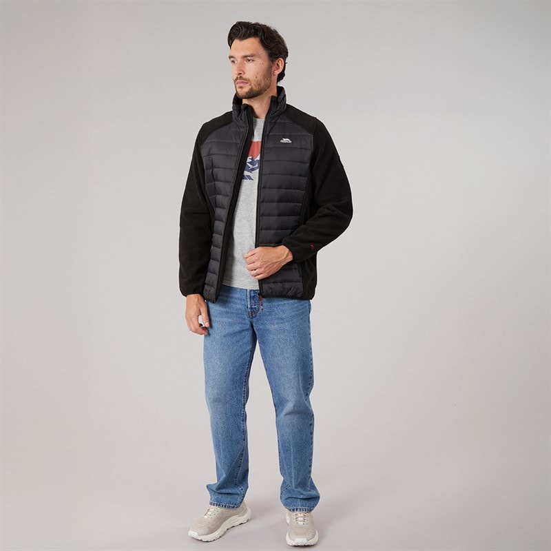 Herre saunter hybrid vatteret jakke Sort - Billede 4
