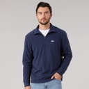 Herre masonville 1/2 zip mikrofleece Marineblå