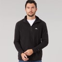 Herre masonville 1/2 zip mikrofleece Sort