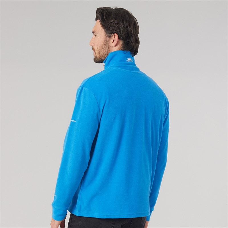 Herre masonville 1/2 zip mikrofleece Blå - Billede 2