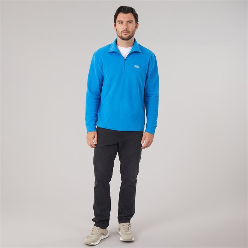 Herre masonville 1/2 zip mikrofleece Blå - Billede 4