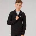 Junior Drenge masonville 1/2 zip mikrofleece Sort