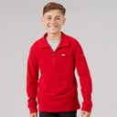 Junior Drenge masonville 1/2 zip mikrofleece Rød